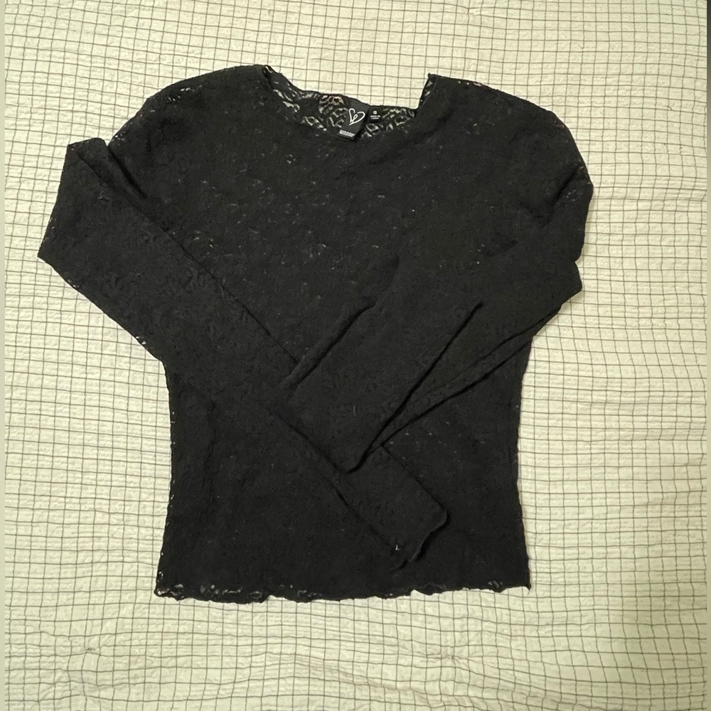 Black Lace Long Sleeve